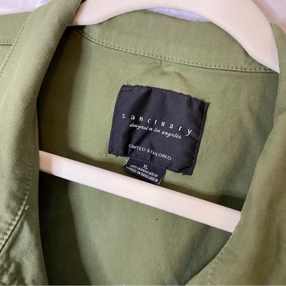 Sanctuary Cropped Utility Jacket Size XL - Picture 2 of 5